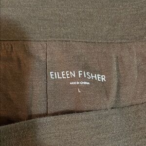 Eileen Fisher Chocolate Brown Ribbed skirt